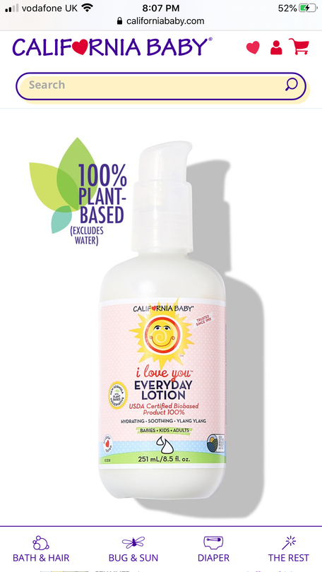 Baby Everyday Lotion